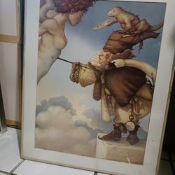 Sky Painting By Michael Parkes