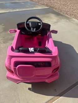Pink Kids Electric Ride-On Car