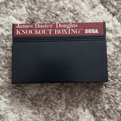 James Buster Douglas Knockout Boxing For Sega Master System