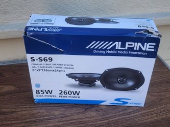 ALPINE CAR STEREO SPEAKERS - new