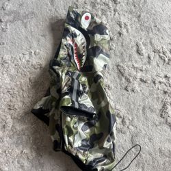 “A Barking Pup” Camouflage Dog Jacket – Small/Medium Size