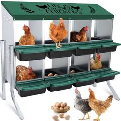 8 Holes Nesting Boxes for Chickens