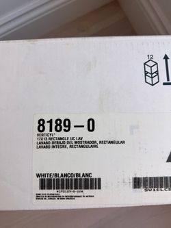KOHLER K-8189-0 Verticyl 17x13 Undermount Bathroom Sink White NEW