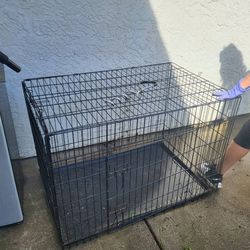 Large  collapsible metal dog Kennel