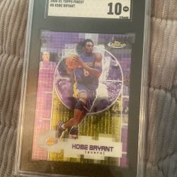 2000-01 Topps Finest #8 Kobe Bryant