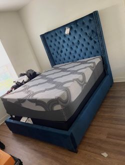 Queen bed frame