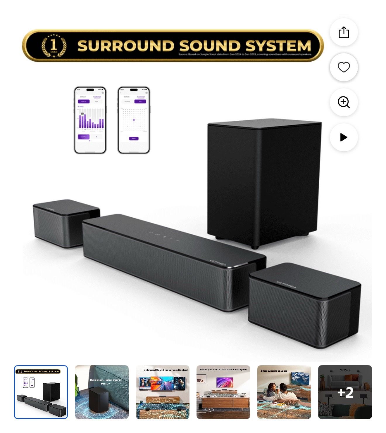 Ultimea Sound bar