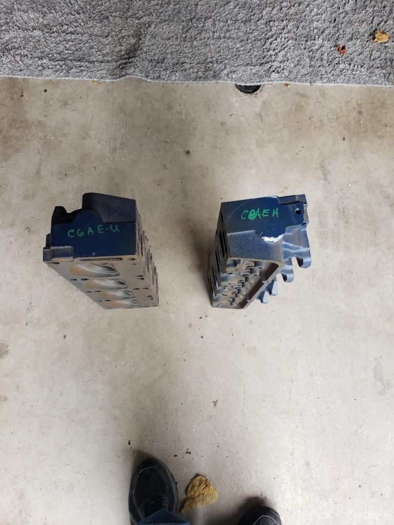 Ford Cylinder Head C6AE-H And C6AE-U