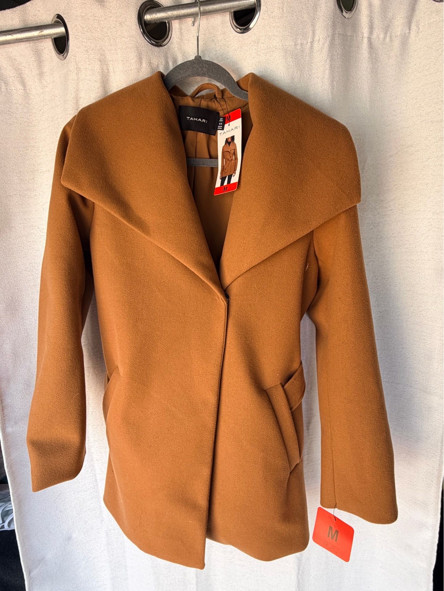 Tahari Women’s Tan Coat