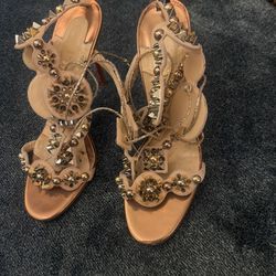 Christian Louboutin Gold Sandal