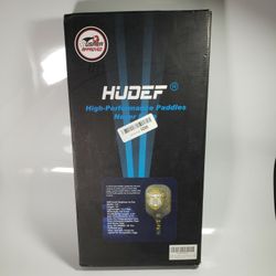 Hudef Graphite Carbon Fiber, Midweight Pickleball Paddle, Blue Shield