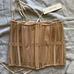 NEW DESIGNER CORSET WAIST TRAINER L 55$