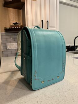 Japanese school bag Randoseru rare color turquoise