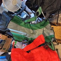 4 Portable Folding Chairs