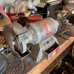Vintage Wilton Bench Grinder