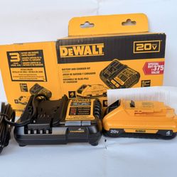 Dewalt 4.0Ah Battery And 4AMP charger 