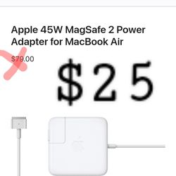 Apple 45W MagSafe 2 Power Adapter for MacBook Air

