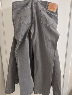 Levi  Jean Jacket  And Jeans