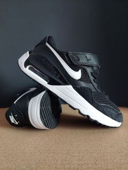 Kids' Nike Air Max SYSTM Size 2.5Y - Black/White