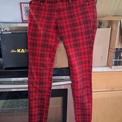 MUDD plaid pants