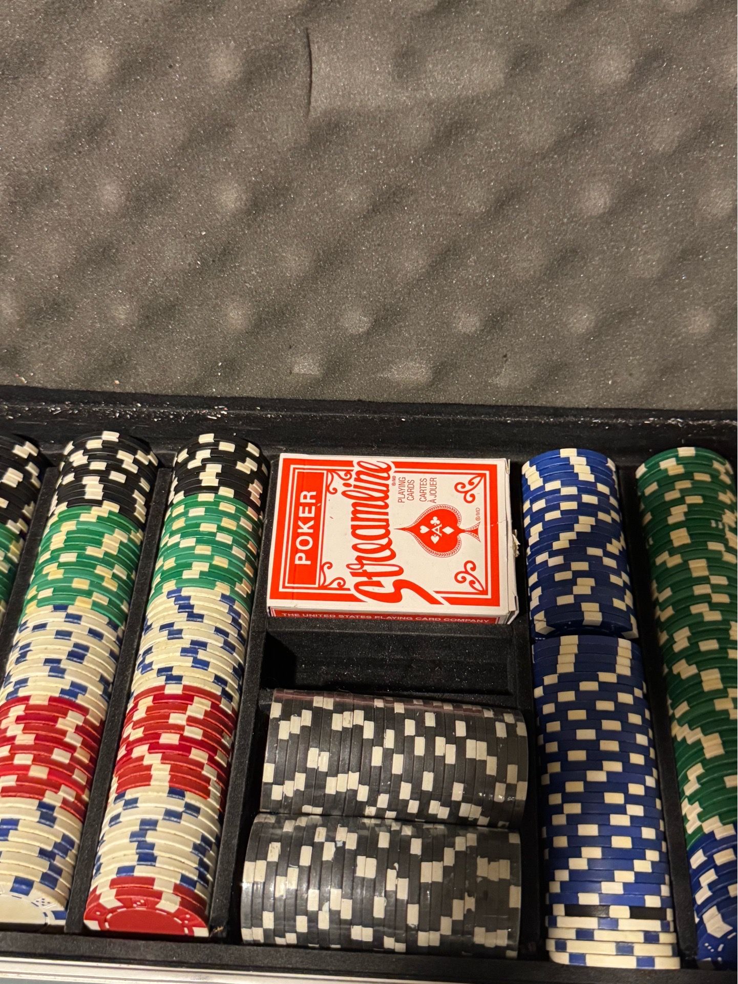 Professional poker set