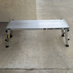 Gorilla Slim Folding Platform Ladder