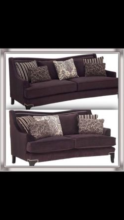 Couch, love seat and oversized chair