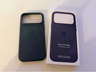 Apple Techwoven iPhone 17 Pro Max Case Blue