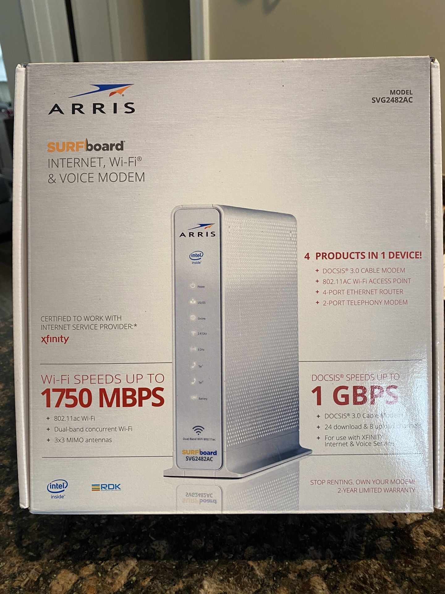 Arris Modem SVG2482 AC