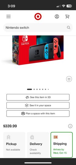 Red Blue Nintendo Switch NotOLED