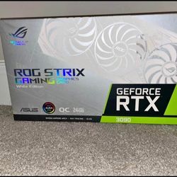 Asus RTX 3090 Strix White New Sealed ￼