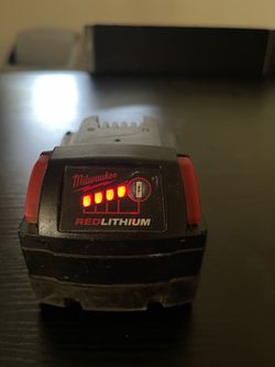 Milwaukee M18 BATTERY & Bauer 20V BATTERY