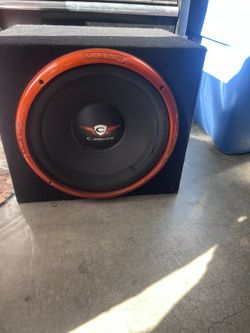 12’ inch subwoofer