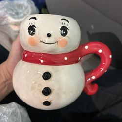 Johanna Parker Snowman Mug