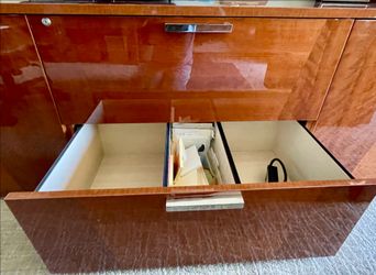 Dania office credenza cabinet could be buffet