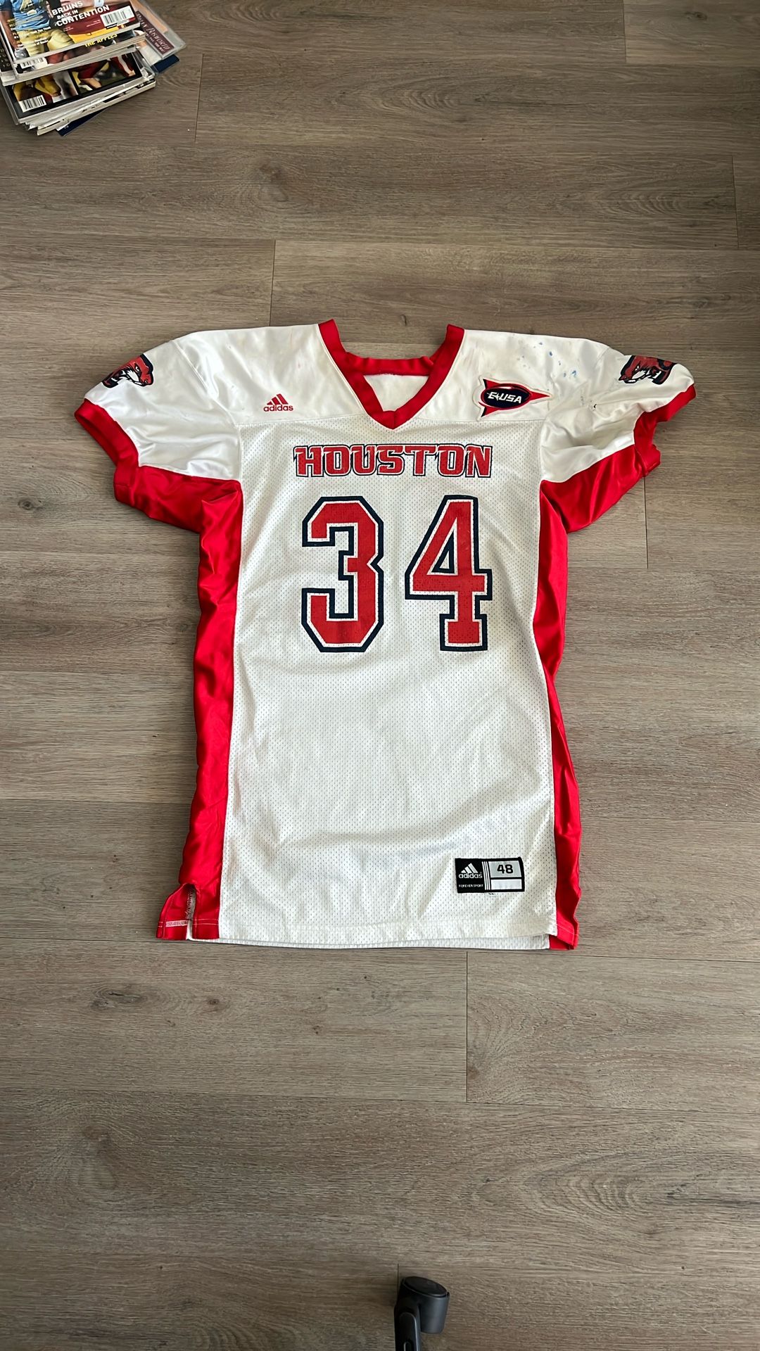 2004 Houston Cougars Game Used Football Jersey