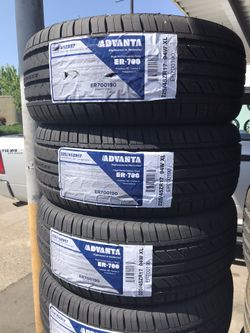 225/45R17 ADVANTA SPECIAL (Corolla S, Mazda 3 & More) $299 all 4 installed balanced