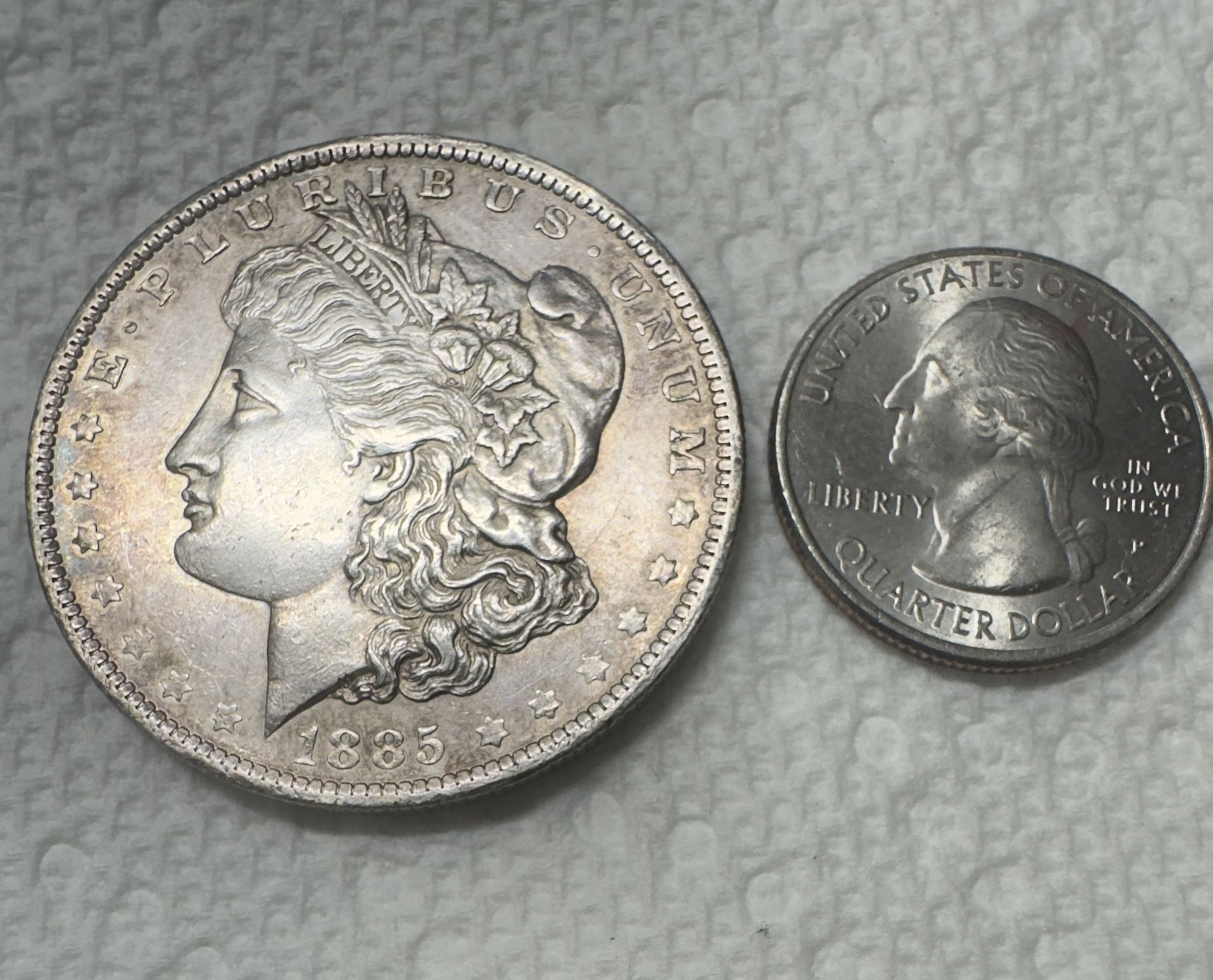 1885 Morgan Silver Dollar