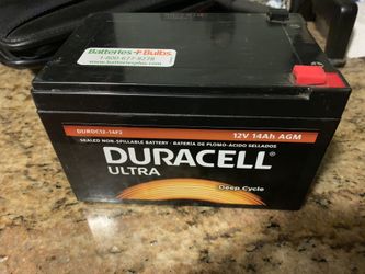 DURACELL ULTRA Deep Cycle 12V 14Ah AGM