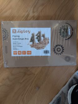 Jigtoy 3D Wooden Flying Dutchman Puzzle