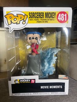 Funko Pop! Movie Moments Sorcerer Mickey BoxLunch Exclusive #481