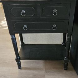 Moving Must Sell Black End Table Side Table