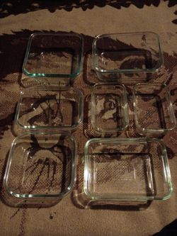Pirex Glass Storage Dish Set