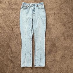 Abercrombie & Fitch Curve Love High Rise Skinny Jean