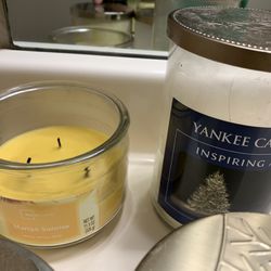 Opened/Used And Burned Candles 