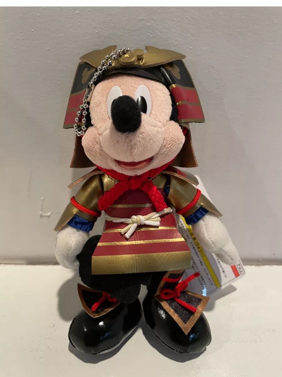Samurai Mickey Mouse Mini Plush From Tokyo Disney