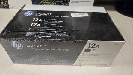 Dual Pack HP LASERJET  Printer Cartridges 