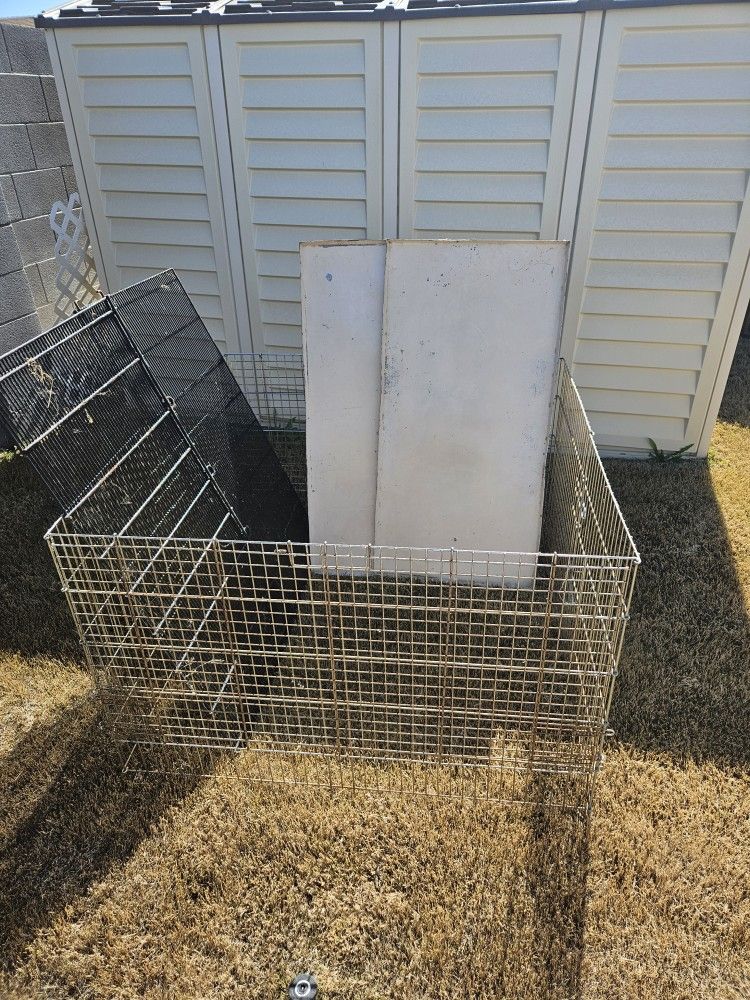 Metal Puppy Whelping Pen