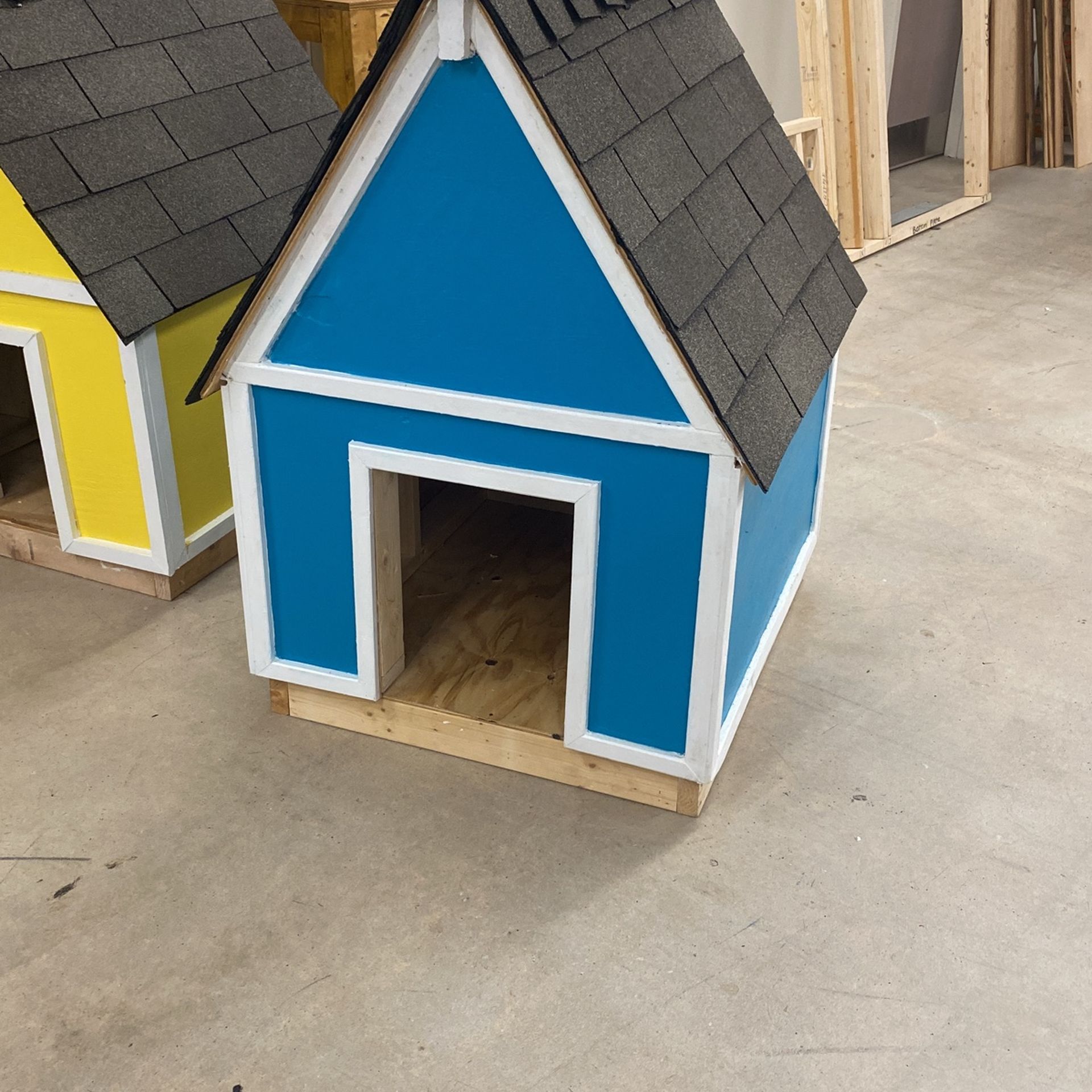 Wood Dog Houses