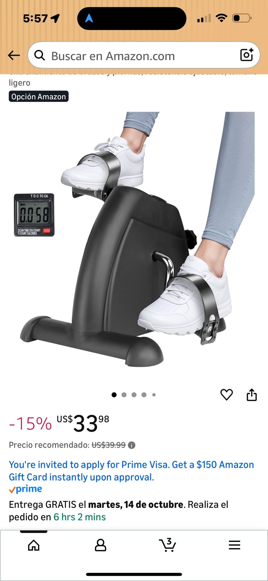 Mini Exercise Bike